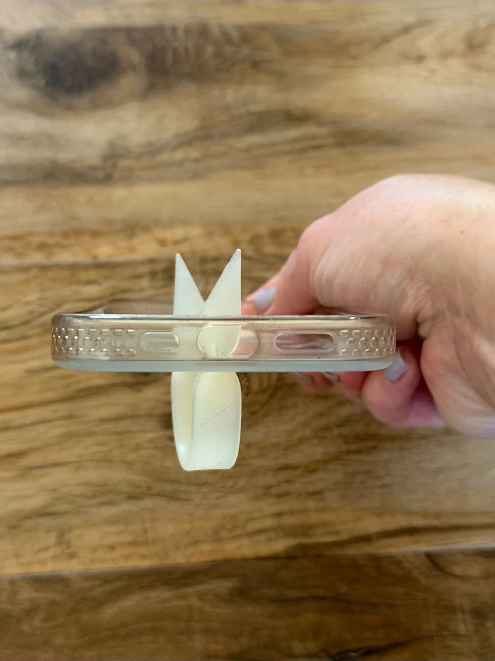 iPhone 15 Clear Loopy Case